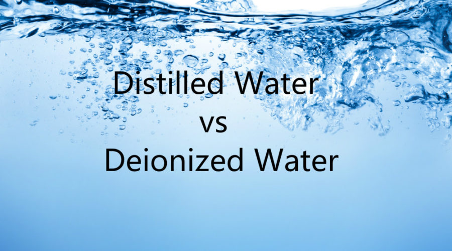 Distilled Water Vs Deionized Water